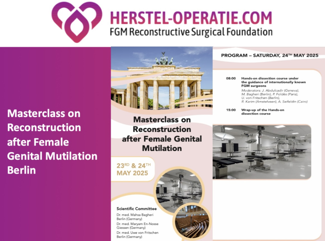 Masterclass on Reconstruction after Female Genital Mutilation Berlin Masterclass on Reconstruction after Female Genital Mutilation Berlin